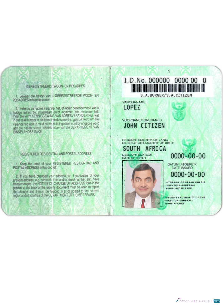 Download South Africa ID (1986 – 2013) Photoshop template